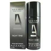 1 - Azzaro Pour Homme Night Time Deodorant Spray,  150 ml  for Men 
