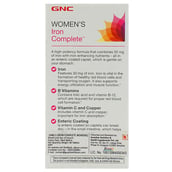 1 - GNC Womens Iron Complete, 60 caplets