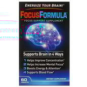 GNC Focus Formula,  60 tablet(s) 