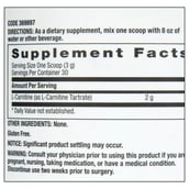 2 - GNC Beyond Raw Chemistry Labs L Carnitine,  0.198 lb  Unflavoured 