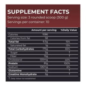 Supplement - Nutrition Planet Xtreme Mass Gainer with Added DigeZyme,  6.6 lb  Banana 