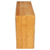 2 - Strauss Wooden Yoga Block,  Wooden  23x15x7.5 cm 