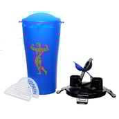 1 - Strauss Dual Shaker Pro,  Blue  700 ml 