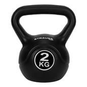 2 - Strauss Kettlebell,  Black  2 kg 