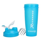 2 - Strauss Recharge Shaker Bottle,  Blue  600 ml 