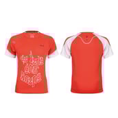 9 - Rocclo T Shirt-5069, Whitish Red Medium