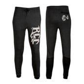 1 - Rocclo Track Pants-5077,  Charcoal Grey  XXL 