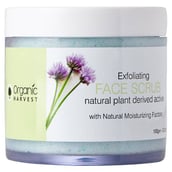 Organic Harvest Exfoliating Face Scrub,  100 g  for All Skin Types 