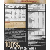 supplementfact - Alpino Sports Series Whey Protein Blend,  2.2 lb  Intense Chocolate 