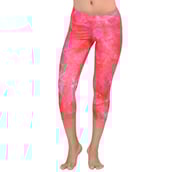 2 - Swee Women's Plain Leggings (SweeAth101),  Pink  XXL 