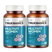 TrueBasics Multivit Women One Daily Multivitamin with Clinically Researched Ingredients - Pack Of 2