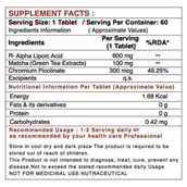 supplementfact - Pharm Grade Burn Carbs, 60 tablet(s)