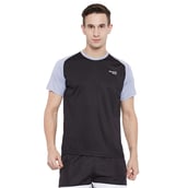 1 - Masch Mens Regular Fit Polyester Active T Shirt,  Black  XL 