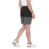 4 - Masch Mens Regular Fit Polyester Shorts,  XXL  Black and Grey 