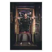 1 - Fitup Life Solid Men Round Neck Reversible T Shirt,  Black  Small 