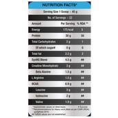 supplementfact - Six Pack Nutrition Whey ABC,  2.2 lb  Cappuccino 