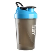 1 - Gym Brute Refuel Gym Shaker Bottle, Blue 470 ml