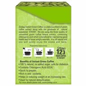 benefits - Zindagi Instant Green Coffee,  20 sachets/pack 