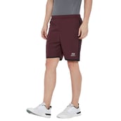4 - Masch Mens Regular Fit Polyester Shorts (MSSH 0618 CS S2P MRN),  Large  Maroon 