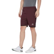 2 - Masch Mens Regular Fit Polyester Shorts (MSSH 0618 CS S2P MRN), Small Maroon