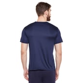 2 - Masch Mens Regular Fit Polyester Active T Shirt (MSTS1017 HSP FLNB),  Navy Blue  XXL 