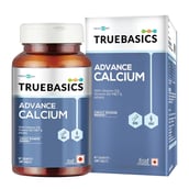 1 - TrueBasics Advance Calcium,  30 tablet(s)  Unflavoured 