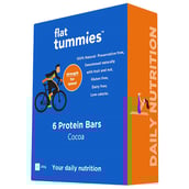 Flat Tummies Protein Bar,  6 Piece(s)/Pack  Cocoa 