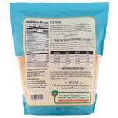 back - Bob's Red Mill Extra Thick Rolled Oats, Unflavoured 0.907 kg