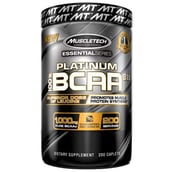 MuscleTech Essential Platinum BCAA 8:1:1,  200 caplets  Unflavoured 