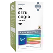 Setu COQ10 100 mg,  60 softgels 