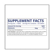 supplement - Simply Nutra Melatonin,  120 tablet(s) 