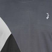 4 - Campus Sutra Solid Men Round or Crew T Shirt,  Grey  Large 