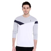 1 - Campus Sutra Solid Men Round or Crew T Shirt, White XL