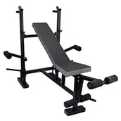 Sporto Fitness 8-in-1 Multi-Purpose Weight Home Gym Exercise Bench Press
