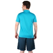 3 - Vector X Men's Printed T Shirts (VTD 300),  Blue  Large 