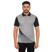 1 - Vector X Men's Sublimation T Shirt (VRS 018),  Black  XXL 