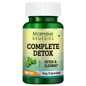 Morpheme Remedies Complete Detox (500 mg), 60 veggie capsule(s)