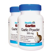 Healthvit Garlic Powder, 60 capsules