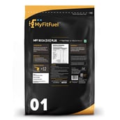 Back - MyFitFuel BCAA 5:1:1 Plus, 0.22 lb 12 Servings Tangy Orange