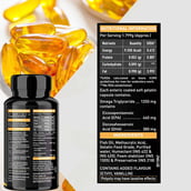 SupplementInfo - MuscleBlaze Fish Oil Gold (460 EPA & 380 DHA), 90 capsules