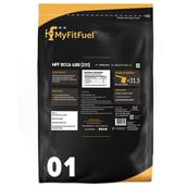 supplementinfo - MyFitFuel MFF BCAA 6300 2:1:1, 0.44 lb 31 Servings Unflavoured