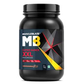 2 - MuscleBlaze Super Gainer XXL OP, 2.2 lb Cookies & Cream