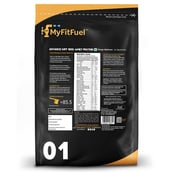 Back - MyFitFuel Advance MFF 100% Whey Protein, 6.6 lb Mango Alphonso