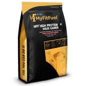 1 - MyFitFuel MFF High Protein Mass Gainer,  4.4 lb  Double Rich Chocolate 