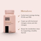 Points - SheNeed Metalove,  60 capsules 