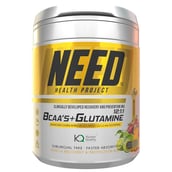 NEED BCAA + Glutamine, 0.66 lb 30 Servings Tropical Fruit Smoothie