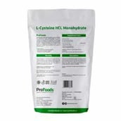 Back - ProFoods L Cysteine HCL Monohydrate Powder, 125 g