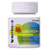 Nutrigod Cordyceps, 30 capsules