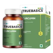 1 - TrueBasics Curcumin,  60 capsules 