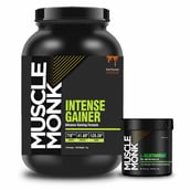 1 - Muscle Monk Intense Mass Gainer with L Glutamine 100g Unflavoured, 2.2 lb Royal Chocolate